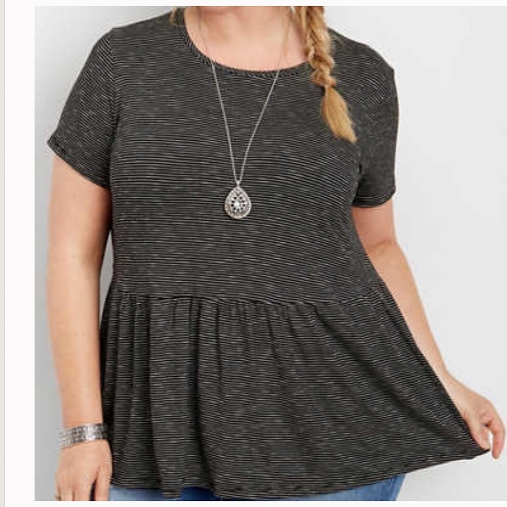 Maurice’s peplum tee